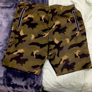 Mens Old Navy Active Camo Shorts
